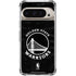 NBA Golden State Warriors Black Animal Print Pixel 9 Pro XL Clear Case